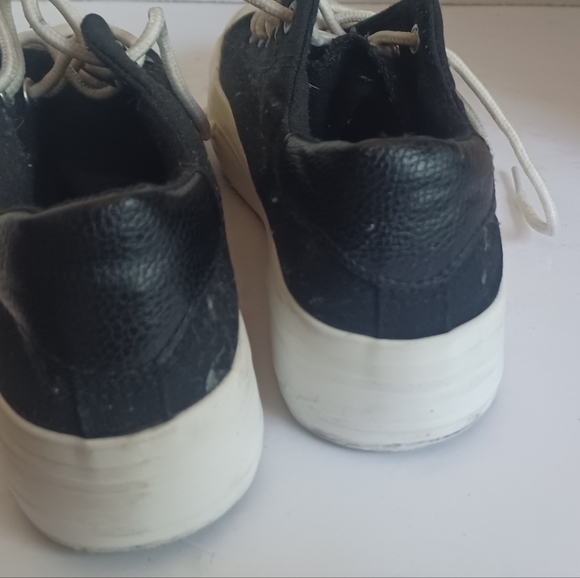 Forever 21  Canvas Platform Sneakers - Picture 3 of 8